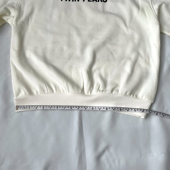 H&M NWT Women Twin Peaks Oversized Sweatshirt, Size Small - Picture 9 of 14
